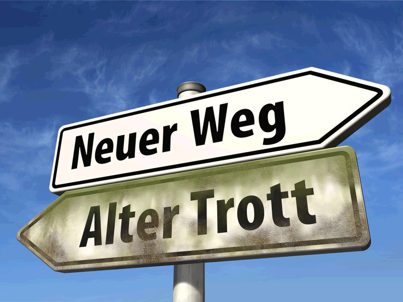 Alter Trott - Neuer Weg